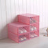 Plastic Thickened Foldable Dustproof Storage Box x6